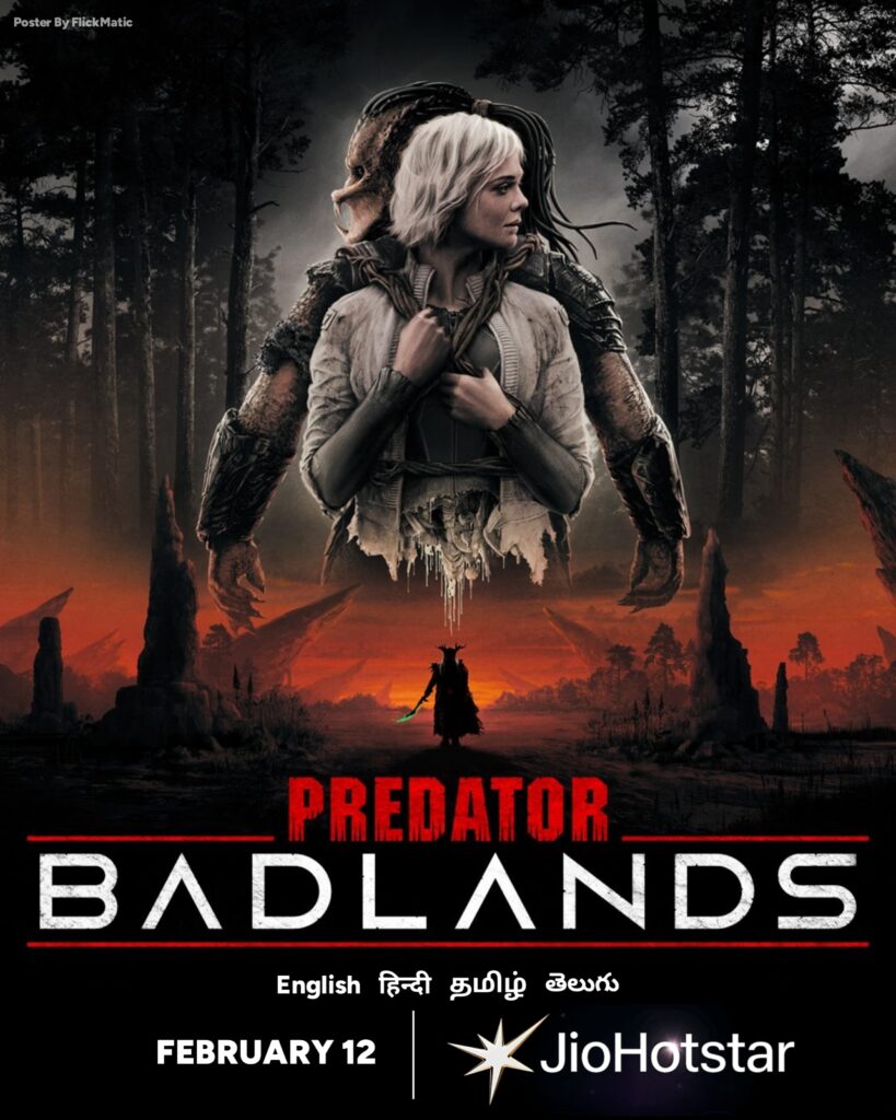 Predator Badlands set to stream in India on JioHotstar