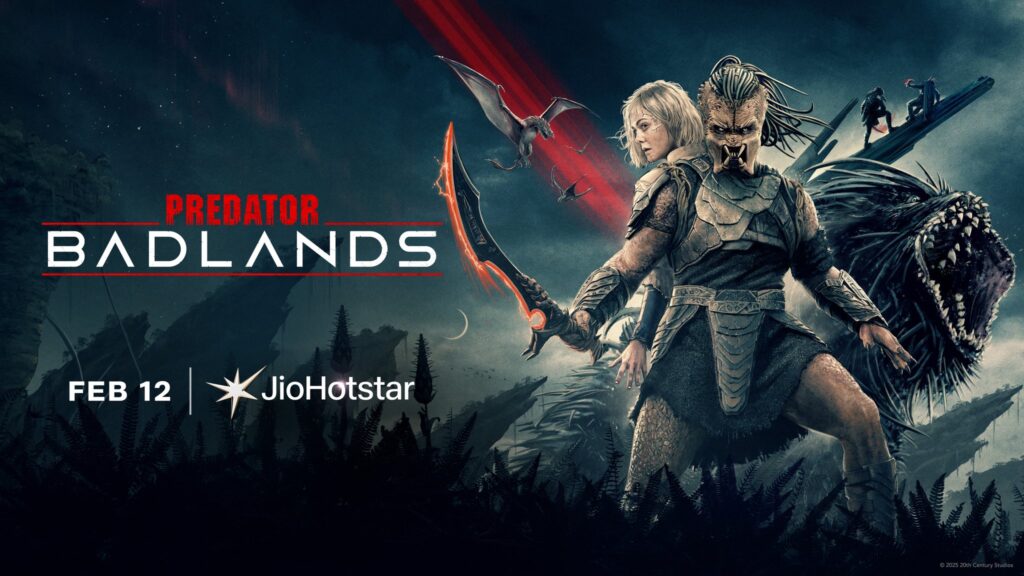 Predator Badlands set to stream in India on JioHotstar
